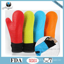 Hitzebeständiger Handschuh Dicker und längerer Silikonhandschuh FDA genehmigt Sg09